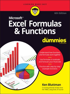 cover image of Excel Formulas & Functions For Dummies